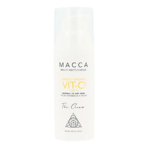 Crema Iluminadora Absolut Radiant VIT-C3 Macca Piel Seca Spf 15 (50 ml)