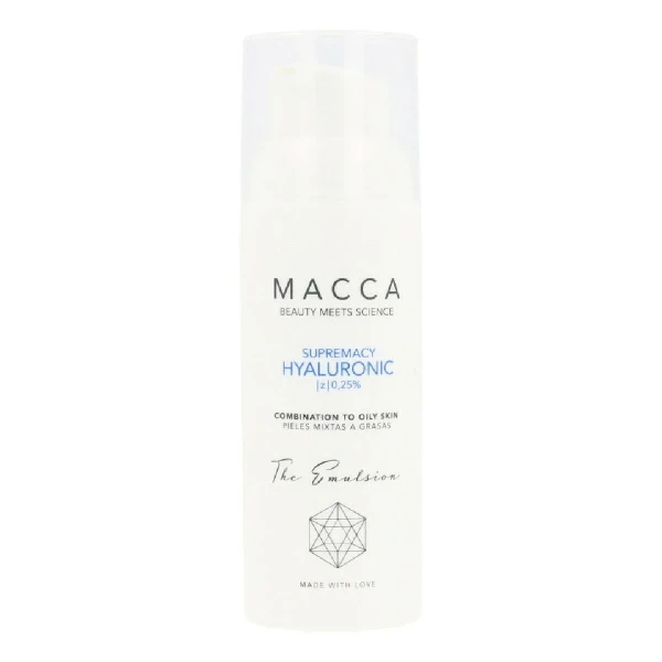Crema Hidratante Intensiva Supremacy Hyaluronic Macca 0,25% Ácido Hialurónico Piel Mixta (50 ml)