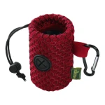 Dispensador de Bolsas para Mascotas Hunter Rojo Portabolsas Malla