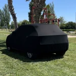 Cubre Coches OMP OMPS18040913 L/XL Negro Interior