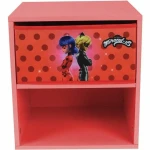 Mesita de Noche Fun House Miraculous Ladybug 36 x 33 x 30 cm