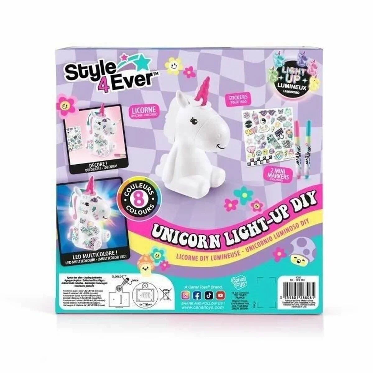 Juguete Interactivo Canal Toys Unicornio Blanco