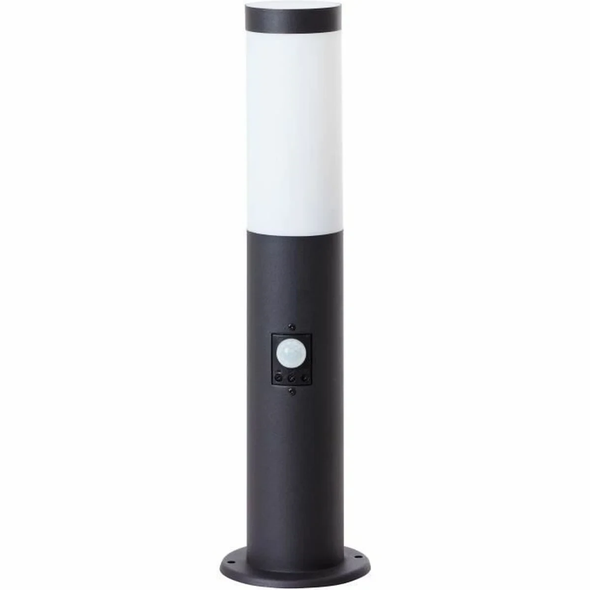 Bolardo luminoso LED Brilliant Dody Sensor de Movimiento Metal Negro 10 W