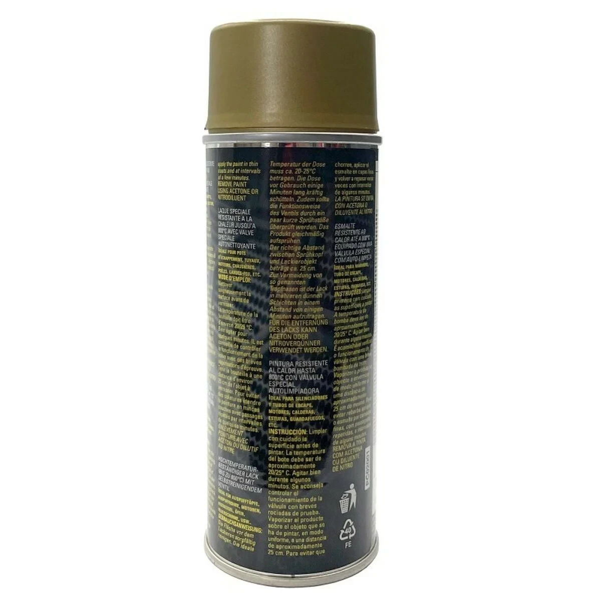 Pintura en spray OMP OMPPC02001000002 Pinzas de Freno 400 ml Dorado