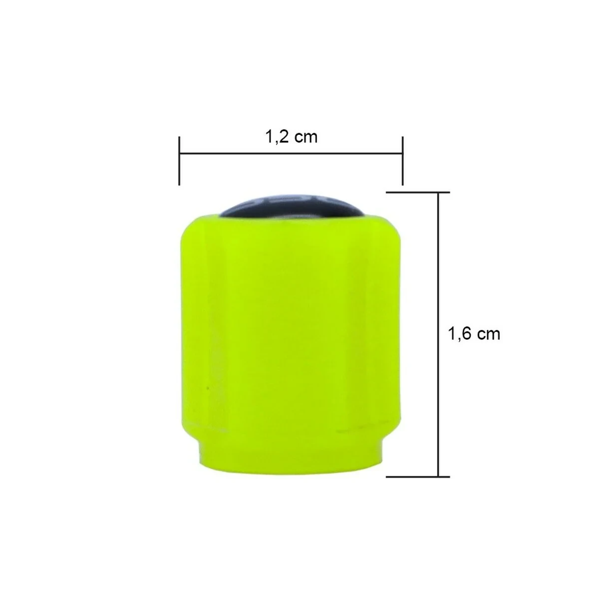 Juego de Tapones OCC Motorsport OCCLEV005 4 Unidades Fluorescente Amarillo