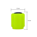 Juego de Tapones OCC Motorsport OCCLEV005 4 Unidades Fluorescente Amarillo