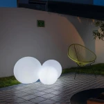 Bola con Luz para Exterior Lumisky Bobby Blanco Ø 60 cm E27