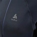 Camiseta de Manga Larga Unisex Odlo 1/2 Zip Zeroweight Negro