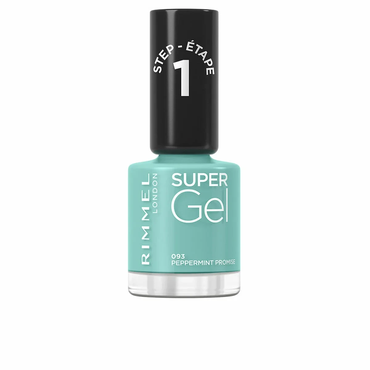 Pintaúñas Rimmel London Super Gel Nº 093 Peppermint promise 12 ml