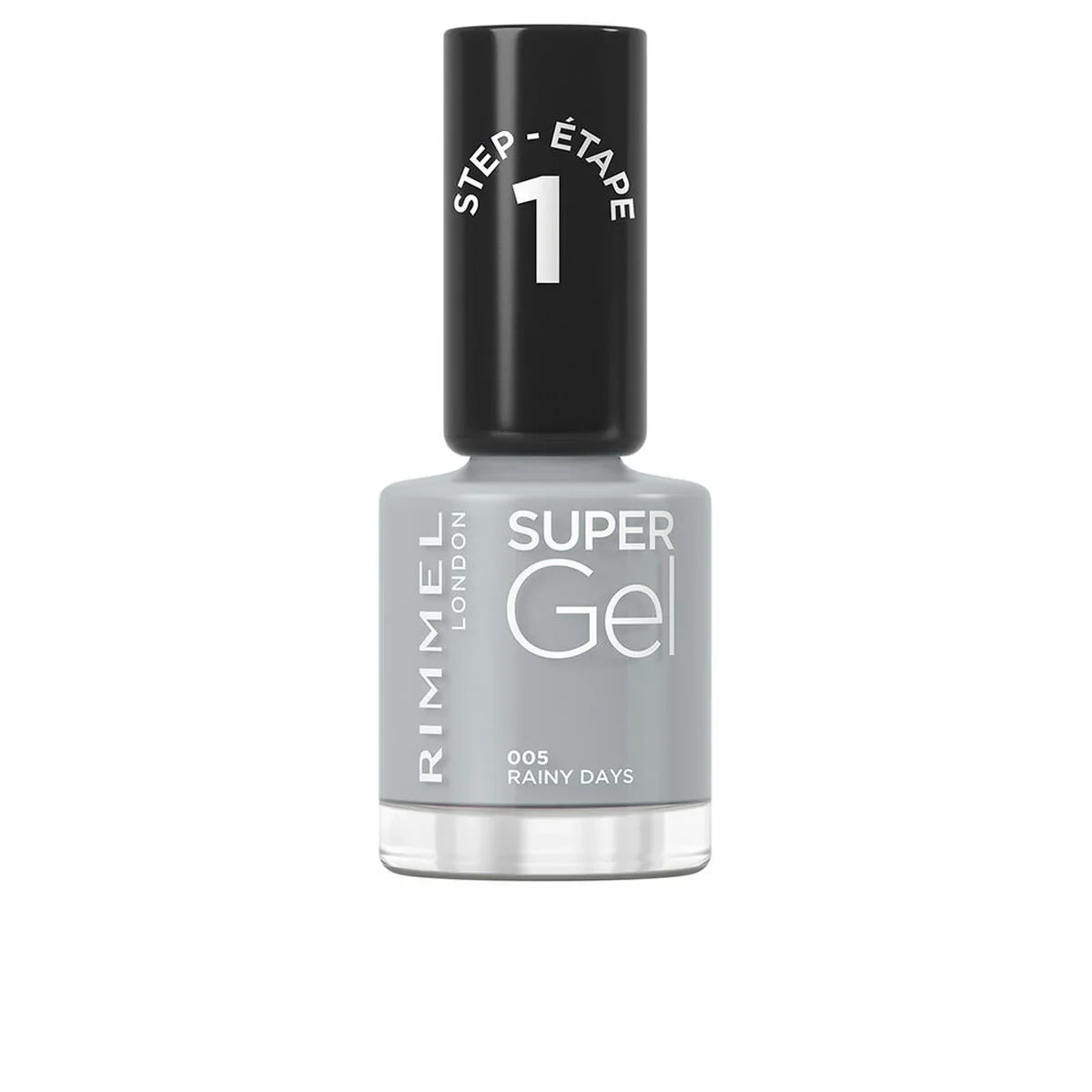Pintaúñas Rimmel London Super Gel Nº 005 Rainy days 12 ml