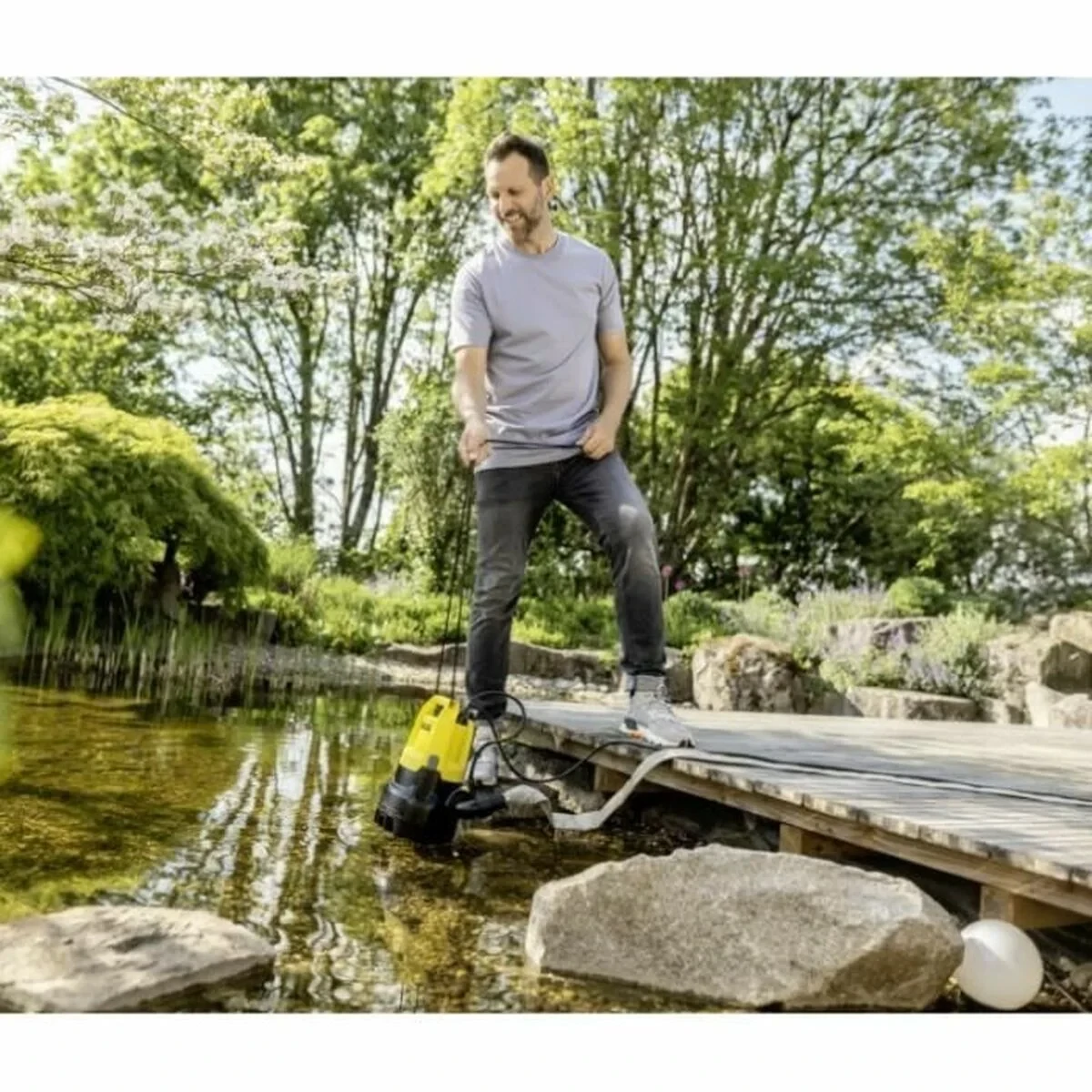 Bomba de riego Kärcher Sumergible 22000 l/h