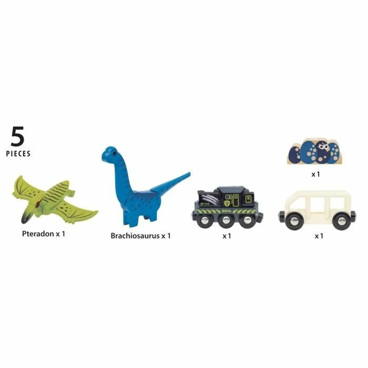 Tren Brio Dinosaur Battery train