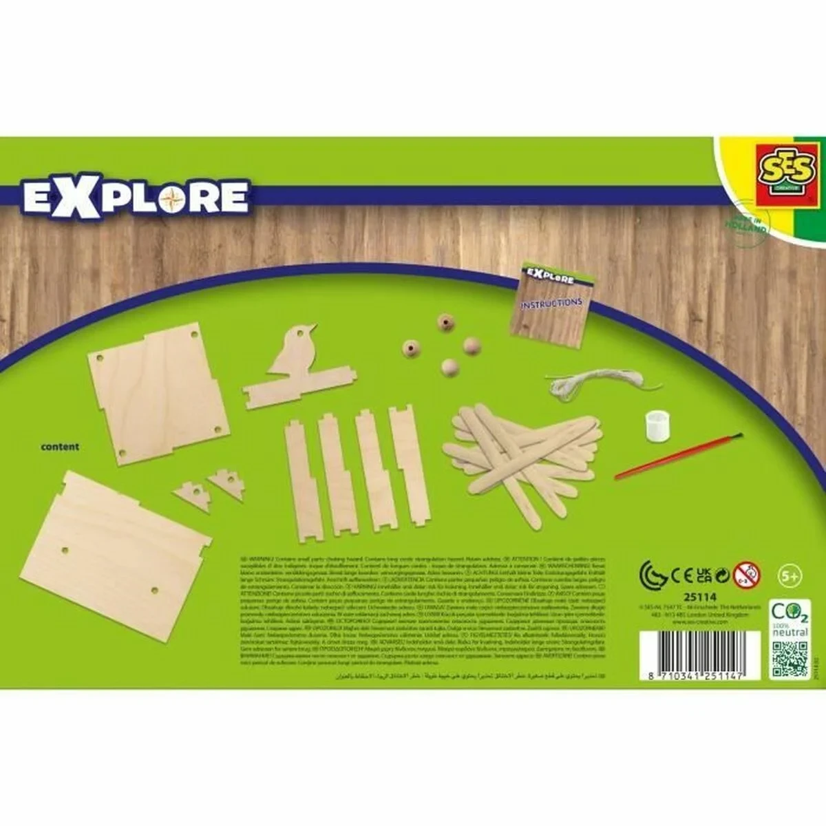 Juego de Manualidades SES Creative Bird feeder