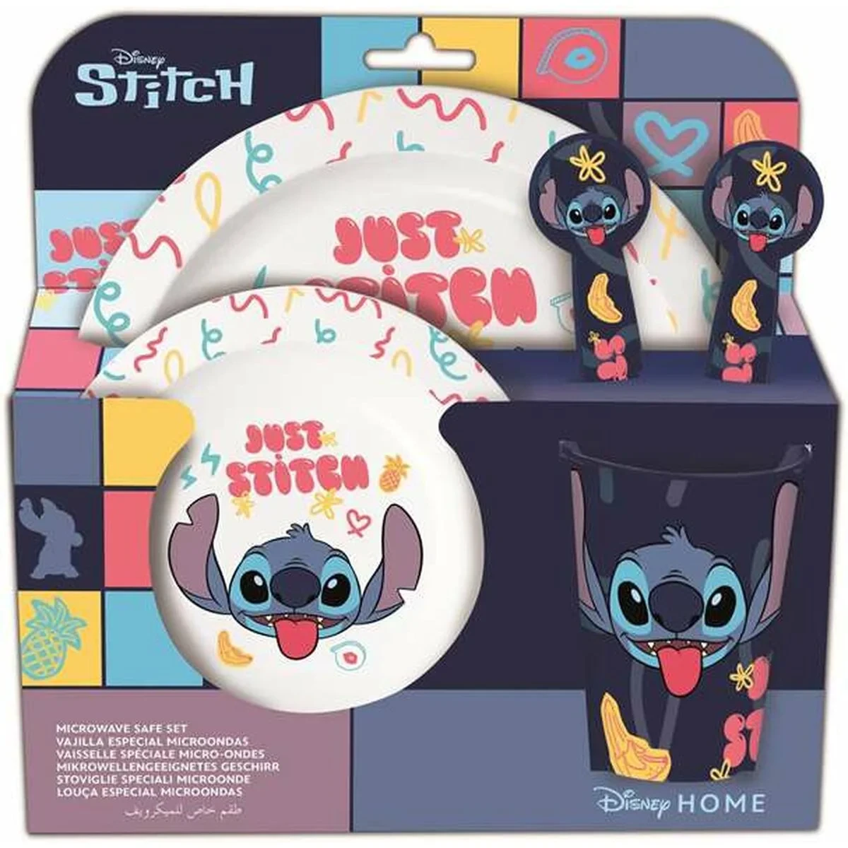Set de pícnic Stitch Infantil 5 Piezas
