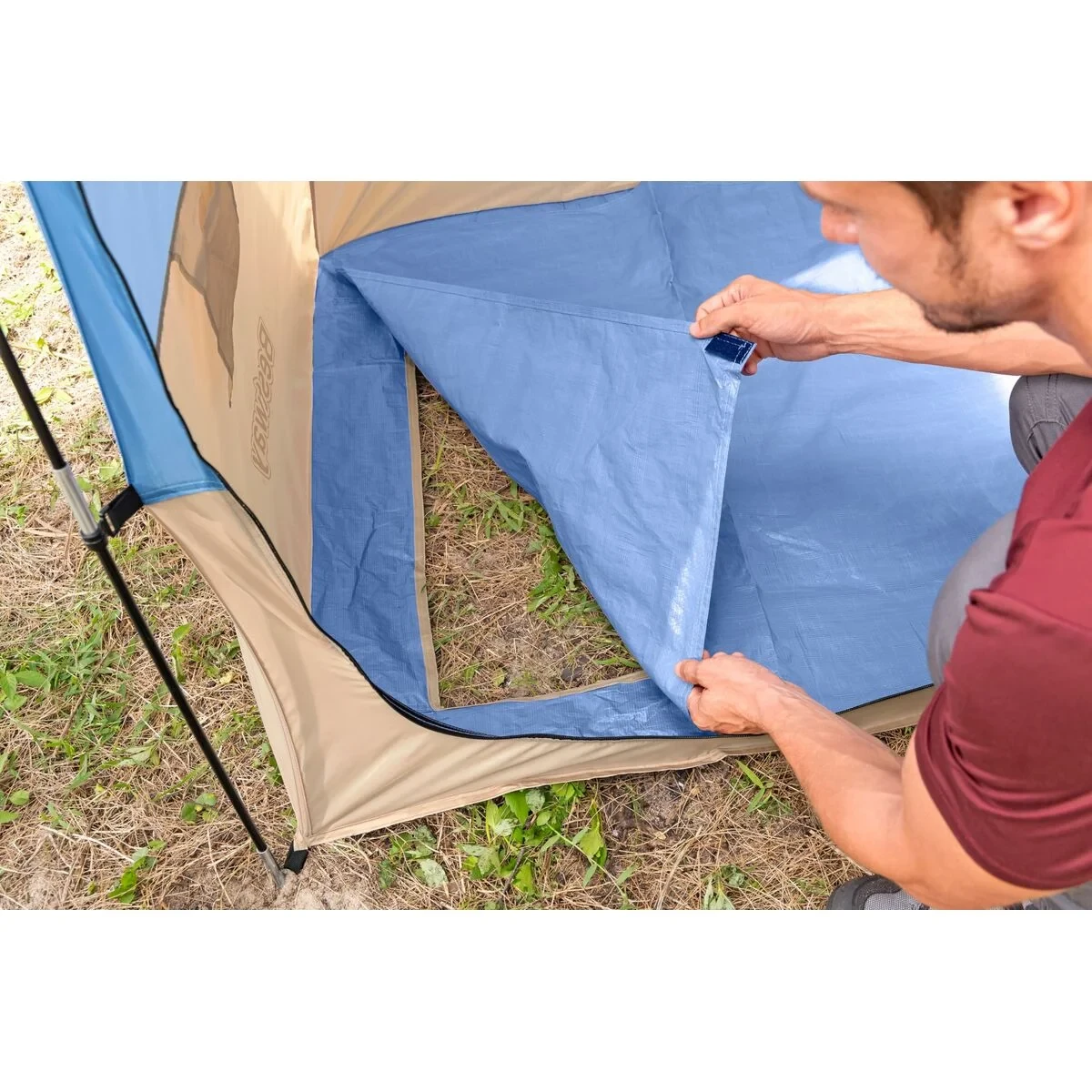 Bestway Tienda Fibra de Vidrio Fibra 110x110x190 cm Camping 68002