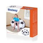 Bestway Sillon Gigante Futbol 114x112x66 cm +6 Años Interior y Jardin 75010