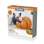 Bestway Sillon Hinchable Gigante Baloncesto 114x112x66 cm +6 Años Interior y Jardin 75103