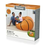 Bestway Sillon Hinchable Gigante Baloncesto 114x112x66 cm +6 Años Interior y Jardin 75103