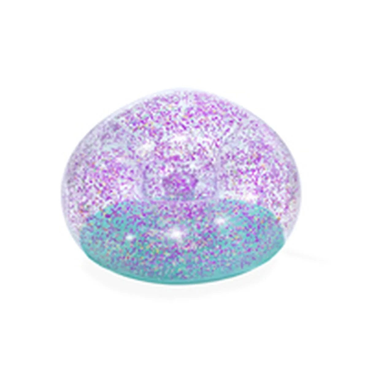 Bestway Sillon Hinchable Gigante Purpurina 114x112x66 cm +6 Años Interior y Jardin 75115