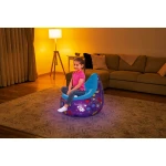 Bestway Sillon Hinchable con Luces Led Espacial 72x72x64 cm +3 Años Interior y Jardin 75122