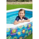 Bestway Piscina Hinchable 3 Camaras Floral 305x183x56 cm +6 Años Jardin 54121