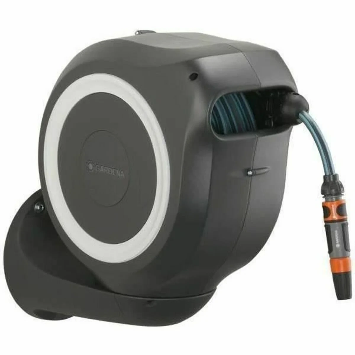 Portamanguera Gardena RollUp M Automático Pared Ø 11 mm 20 m