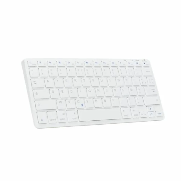 Teclado Bluestork Azerty Francés Blanco