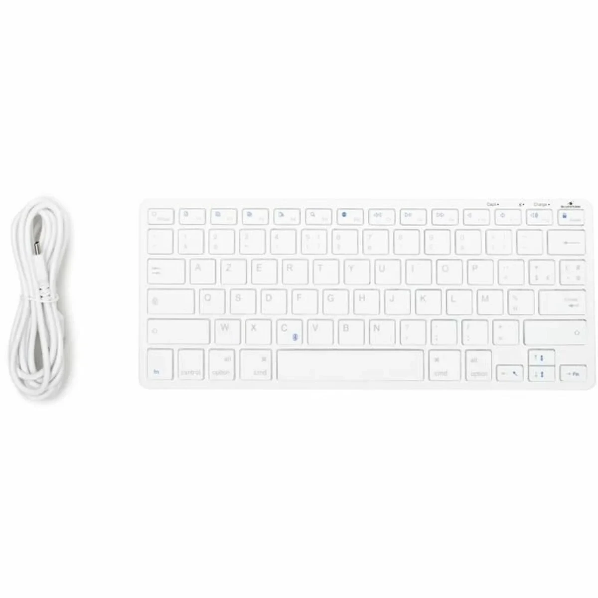 Teclado Bluestork Azerty Francés Blanco