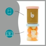 Set de Recipientes para Comida de Bebé Badabulle