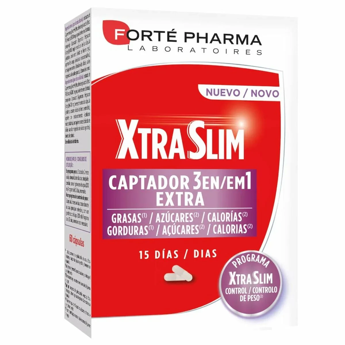Quemagrasas Forté Pharma Xtraslim Captador