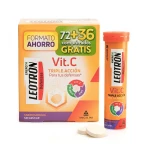 Complemento Alimenticio Leotron Vitamina C 108 Unidades Naranja