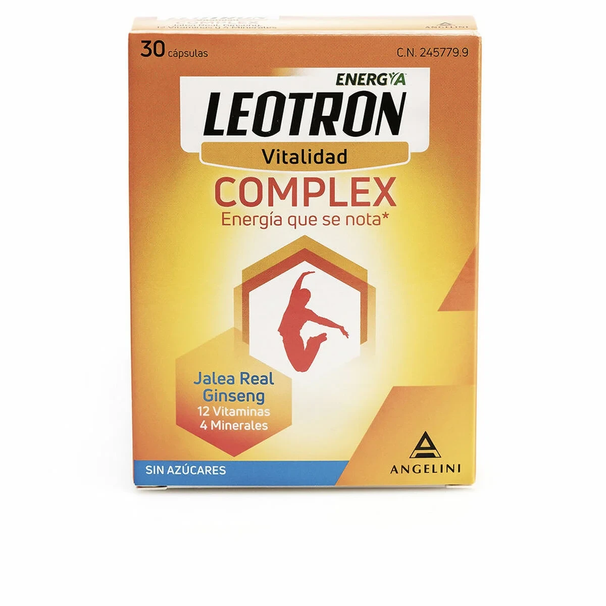 Complemento Alimenticio Leotron Ginseng Jalea real 30 unidades
