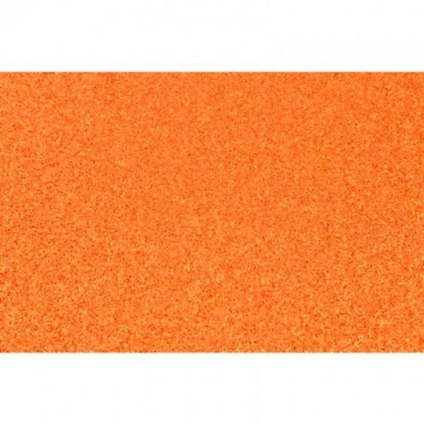 Goma Eva Fama Naranja 50 x 70 cm Purpurina