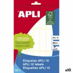 Etiquetas Apli Blanco Papel 10 Hojas 13 x 50 mm (10 Unidades)