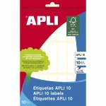 Etiquetas Apli Blanco Papel 10 Hojas 13 x 50 mm (10 Unidades)