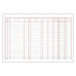 Libro Registro de Socios DOHE 09914 Burdeos A4 100 Hojas