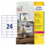 Etiquetas adhesivas Avery 20 Hojas Blanco 70 x 37 mm