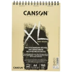 Bloc de dibujo Canson XL Sand Natural A4 5 Unidades 40 Hojas 160 g/m2