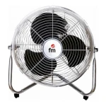 Ventilador de Suelo Grupo FM F30 Ø 30 cm 55W Negro