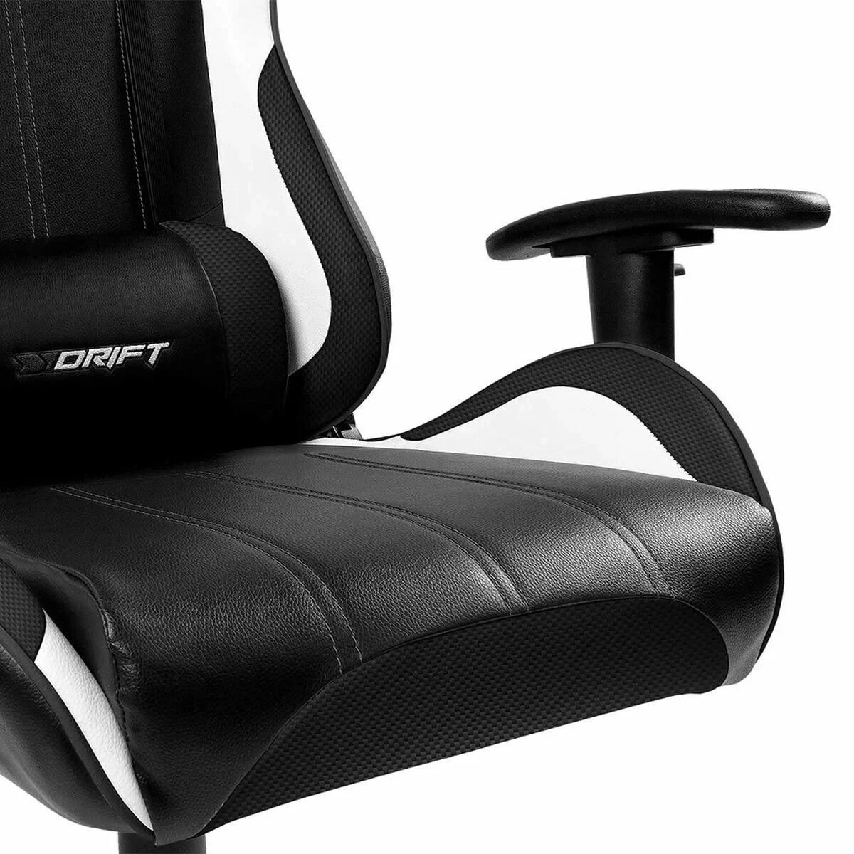 Silla Gaming DRIFT DR175CARBON Blanco Negro
