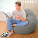 Sillón Hinchable Intex Gris 107 x 69 x 104 cm 114 x 71 x 114 cm (6 Unidades)