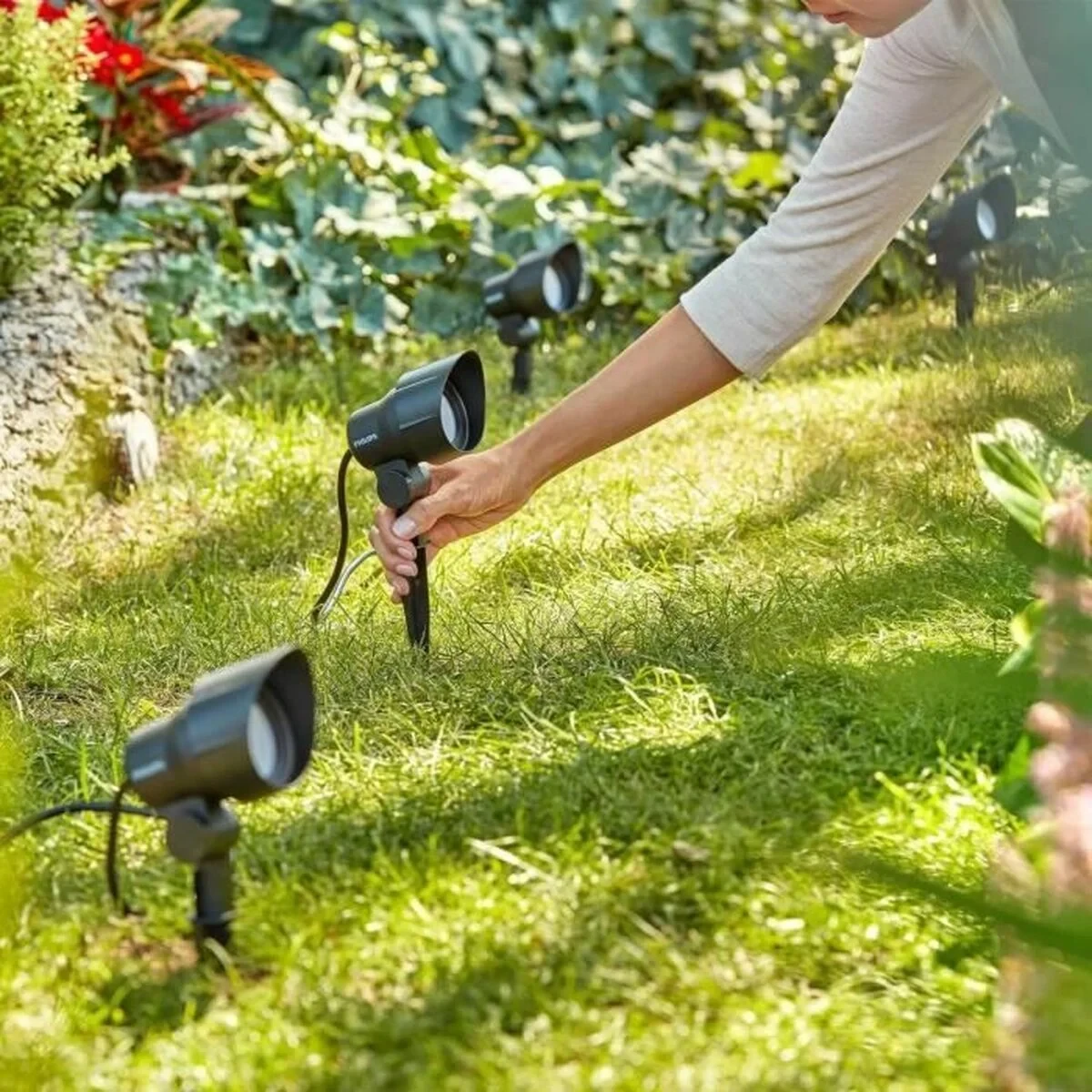 Lámpara Philips Negro 12 V Blanco Cálido 600 lm (1 unidad)