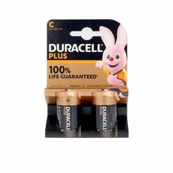Pilas Alcalinas LR14 DURACELL 5150716 1,5 V (2 uds)