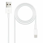 Cable Lightning NANOCABLE 10.10.0402 (1 m) Blanco 2 m (1 unidad)
