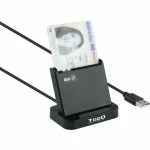 Lector de Tarjetas Inteligentes TooQ TQR-220B Negro