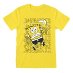 Camiseta de Manga Corta Unisex Spongebob Barnacles Amarillo