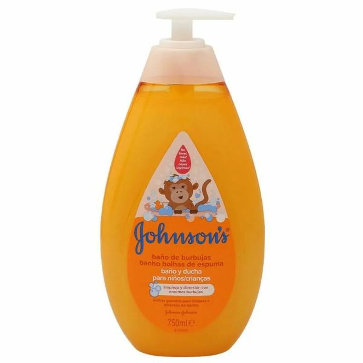 Gel de Baño Johnson's Infantil Baño de Burbujas (750 ml)