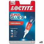 Adhesivo Instantáneo Loctite Super Glue 3 3 g (12 Unidades)