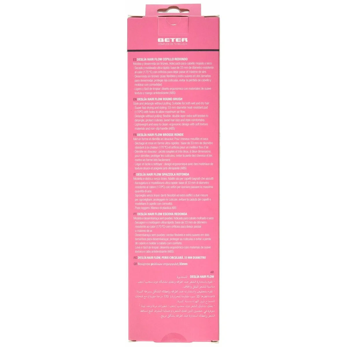 Cepillo Redondo Beter Deslia Hair Flow