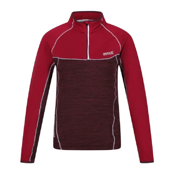 Forro Polar Regatta Hepley Lightweight Half-Zip Rojo Oscuro